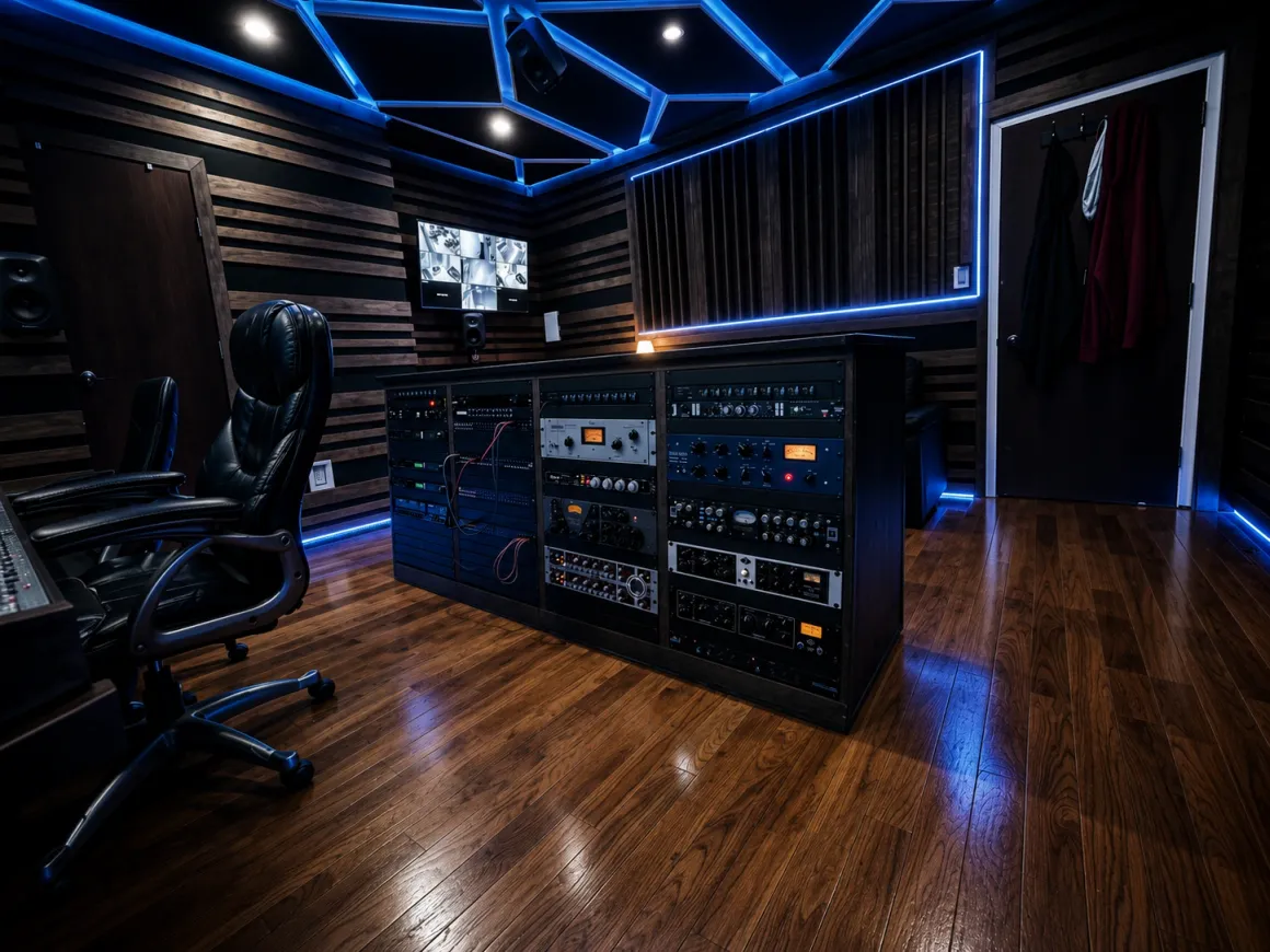 Quan Deaux music production studio
